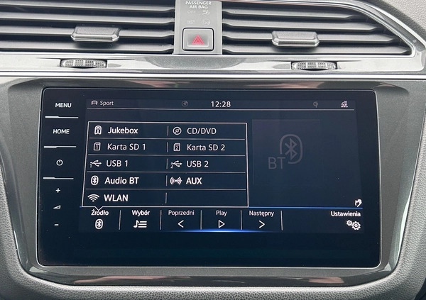 Volkswagen Tiguan Allspace cena 146900 przebieg: 119256, rok produkcji 2019 z Czempiń małe 781